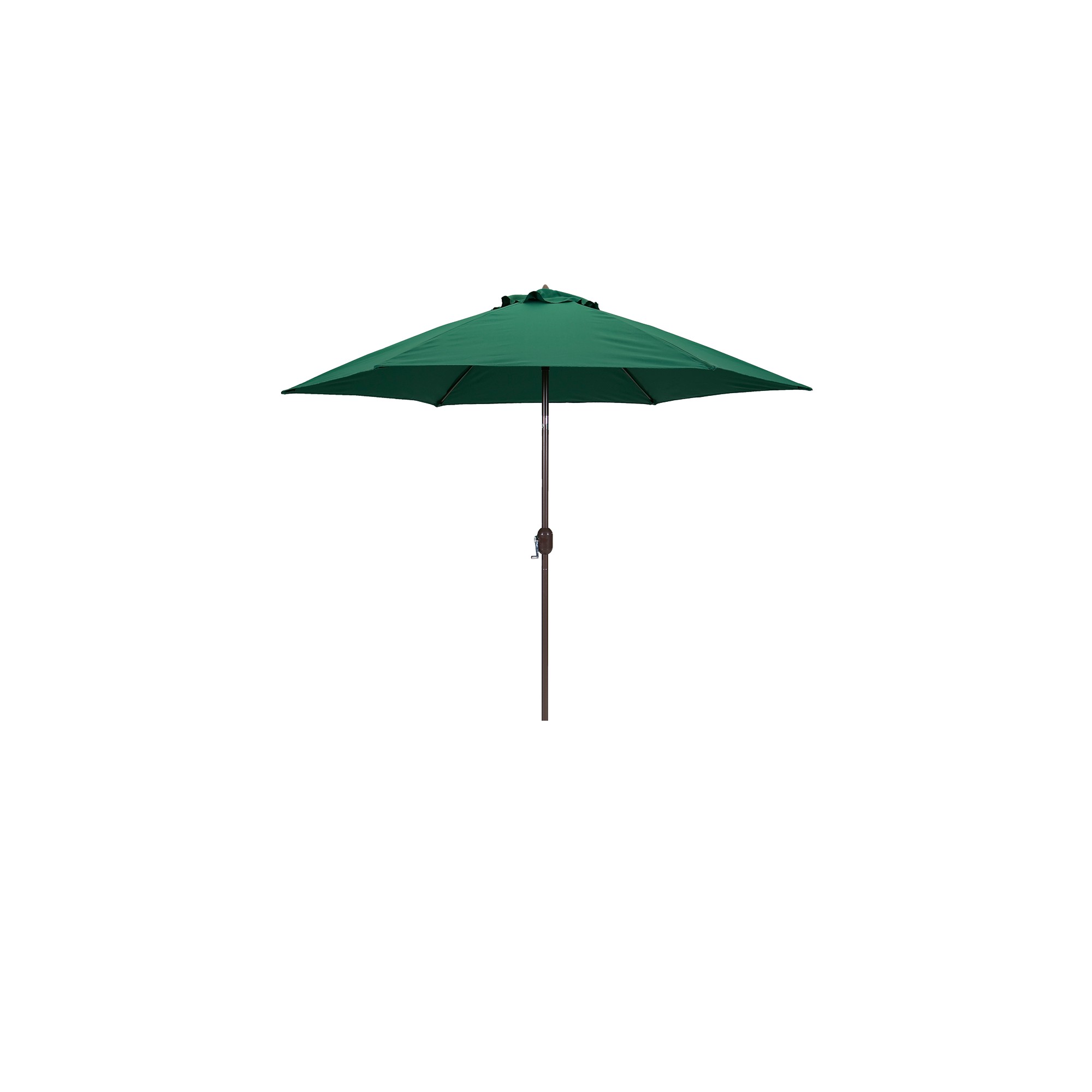 9' Round Crank Patio Umbrella - Green