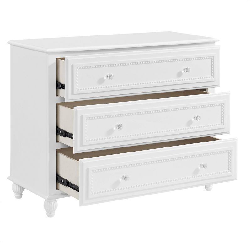 Oxford Baby Briella 3-Drawer Dresser - White, 4 of 7
