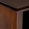 57" Barrie Coffee Table Russet Brown - WyndenHall: Modern Pine Storage, Rectangle Shape - 3 of 4