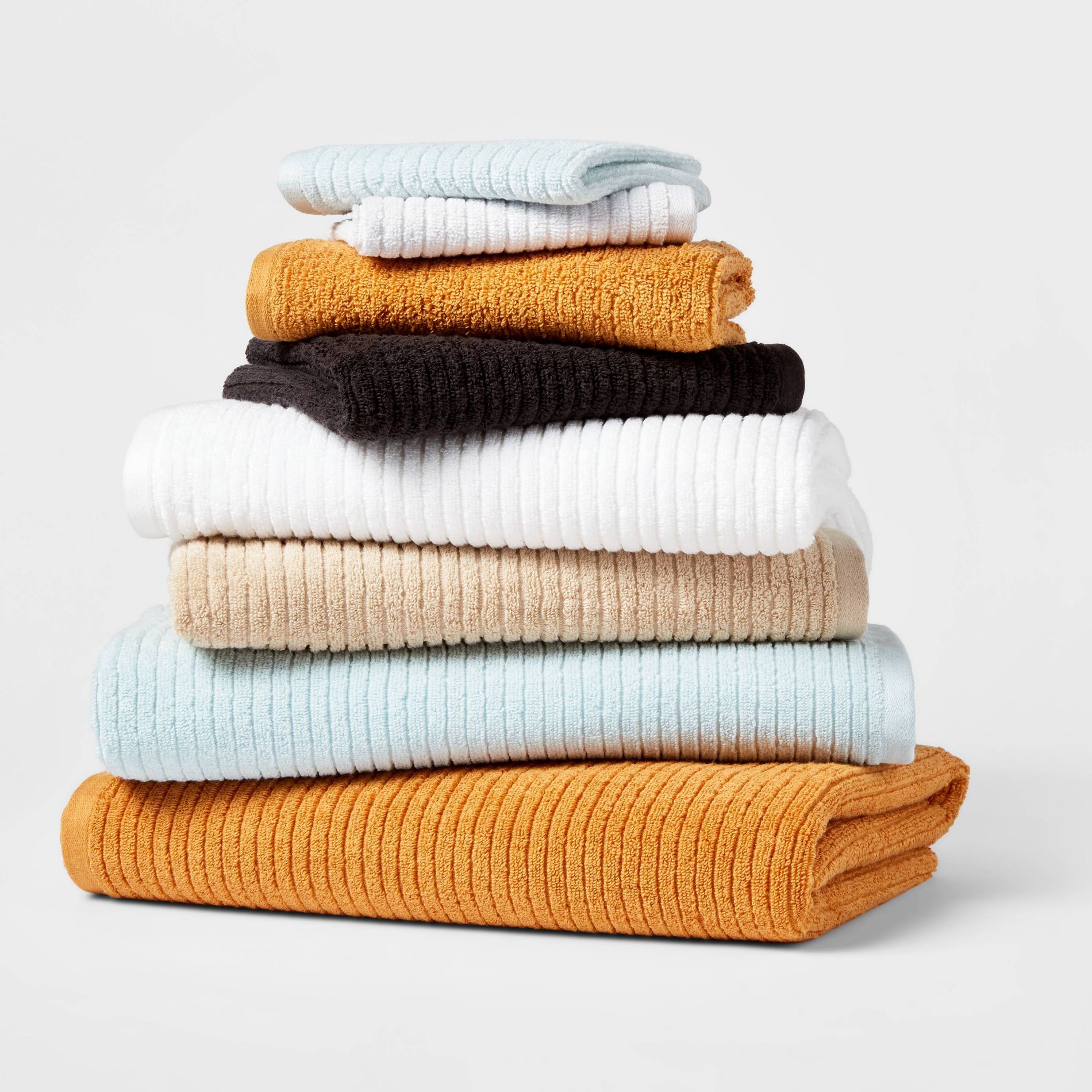 Quick Dry Ribbed Towel Set - Threshold™