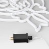 LED Wreath Faux Neon Sign Halloween Novelty Silhouette Lights Orange/White/Green - Hyde and EEK! Boutique™ - 4 of 4
