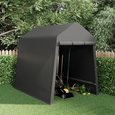 Outdoor Storage Tent, Storage Shelter Shed, Waterproof Carport For Atvs ...