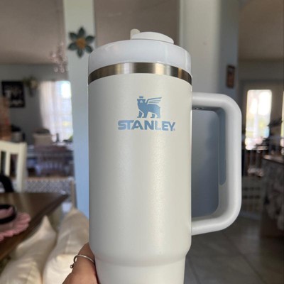 Stanley 40 oz Tumbler Granite Gray Adventure Quencher Travel Mug No Straw  Dented