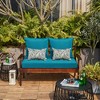 ARTPLAN Patio Deep Seating Loveseat Cushions All Weather Chair Outdoor Cushions Set of 5 for Patio Outdoor Furniture - 2 of 2
