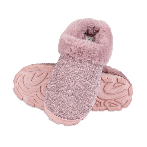 Women's Emily Puff Scuff Slippers - Stars Above™ Pink Xl : Target