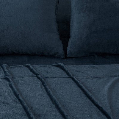 Velvet Plush Solid Sheet Set - Isla Jade