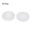 Unique Bargains Resin Round Flat 4-Hole DIY Craft Sewing Buttons 60L 1.5" 10 Pcs - 3 of 4