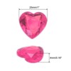 Unique Bargains Acrylic Flat Back Heart DIY Crafting Decor Jewelry Rhinestone 20 Pcs - 2 of 4