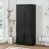 Dovelina Gershwin Accent Storage Cabinet - Versatile Organizer with Adjustable Shelves and Cable Management - 2 of 4