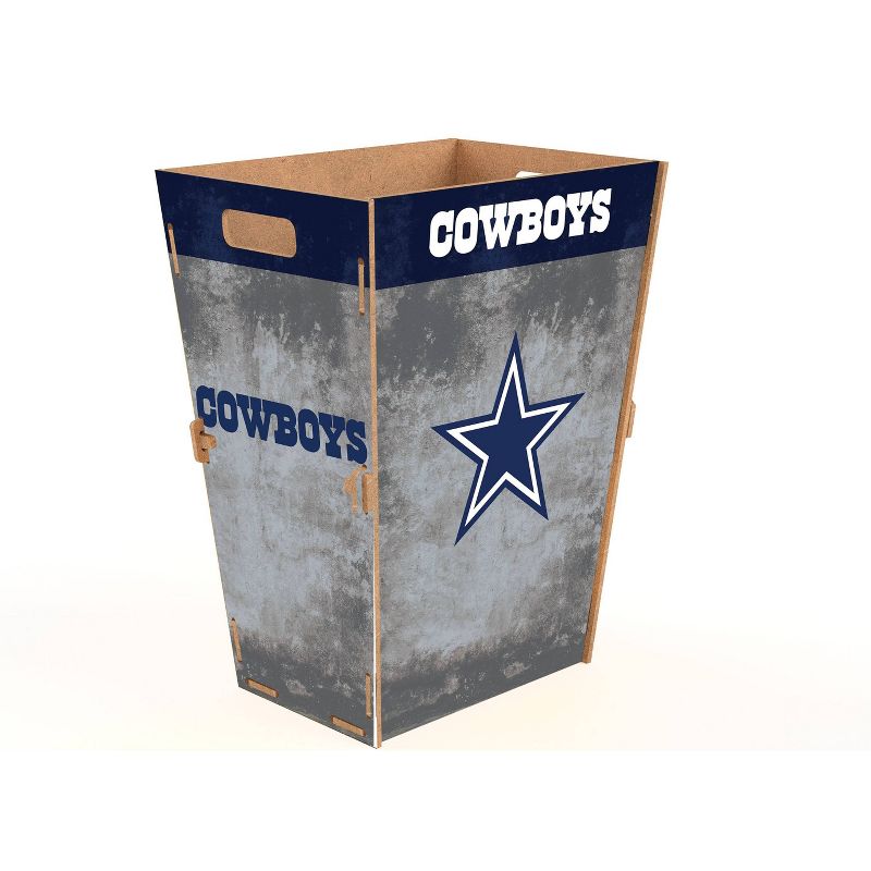 NFL Dallas Cowboys Trash Bin - L, 1 of 2