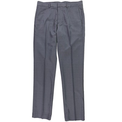 Perry Ellis Mens Slim Fit Twill Casual Trouser Pants