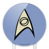 Star Trek Science Shield Acrylic Cake Topper - 3 of 4