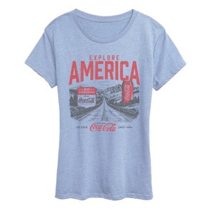 Women's - Coca-Cola -  Short Sleeve Graphic T-Shirt - 1 of 3