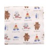 Luvable Friends Baby Boy Cotton Flannel Receiving Blankets, Bear Owls, One Size - image 2 of 2