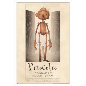 Trends International Netflix Guillermo Del Toro's Pinocchio - Pinocchio Framed Wall Poster Prints - 1 of 4