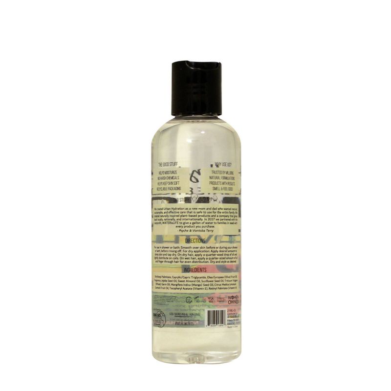 Urban Hydration Rejuvenate and Nourish Mango and Lime Everything Oil - 6.8 fl oz, 3 of 6