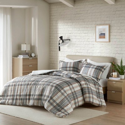 PAGED Floral Paisley Duvet Cover Set, Bedding Set with Shams, Button Closure with Inner Tie
