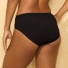 Women's Curvy Ribbed Mid-Rise Medium Coverage Bikini Bottom - Shade & Shore™ - 2 of 4