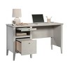 GlasFlength Desks Computer Desk Office Desk Writing Table Desk with Drawers Cabinet for Small Space Home Office, Gray, 53.47"*19.45"*30" - 4 of 4