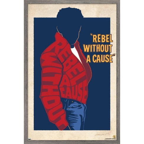 Trends International Warner 100th Anniversary: Art of 100th - Rebel Without A Cause Framed Wall Poster Prints - image 1 of 4