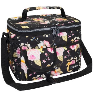 OPUX Large Insulated Lunch Bag Men Women, Leakproof Thermal Reusable Soft Cooler Tote Work School Adult Kid Boy Girl - 1 of 4