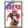 Trends International NFL San Francisco 49ers - Christian McCaffrey Feature Series 24 Framed Wall Poster Prints - 3 of 4
