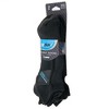 Airplus Men's No Show CoolMax Cushioned Socks, White, Large, 3 Pairs - 2 of 2