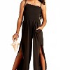 Girl Kids Harriet Embroidered Fringe Trim Down The Sides Jumpsuit - Little Peixoto - 2 of 3