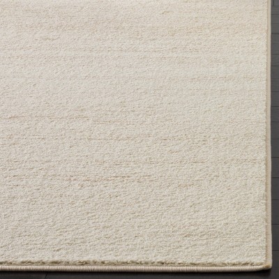 Champagne and Cream 9' x 12' Synthetic Stripe Area Rug