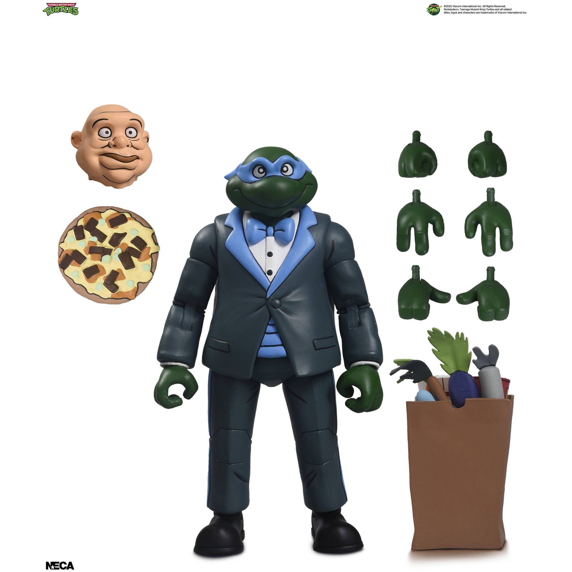 Teenage Mutant Ninja Turtles (1987 Cartoon) 7" Scale Action Figure - Tuxedo Leonardo