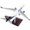 Boeing 767-300ER Commercial Aircraft "Atlas Air" White w/Blue Tail "Gemini 200" 1/200 Diecast Model Airplane by GeminiJets - 3 of 4
