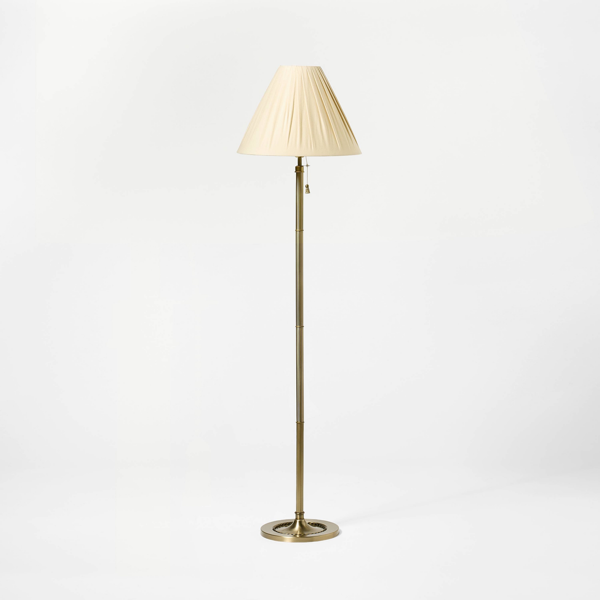 Fluted Brass Floor Lamp - Threshold™ designed with Studio McGee