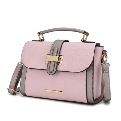 MKF Collection Willa Solid and Color-Block Women’s Shoulder Bag by Mia K