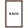 PosterPalooza | 8.5x14 Bamboo Picture Frame, UV Acrylic, 4 Finishes - Brown, Black, Gold, and Natural - 2 of 4