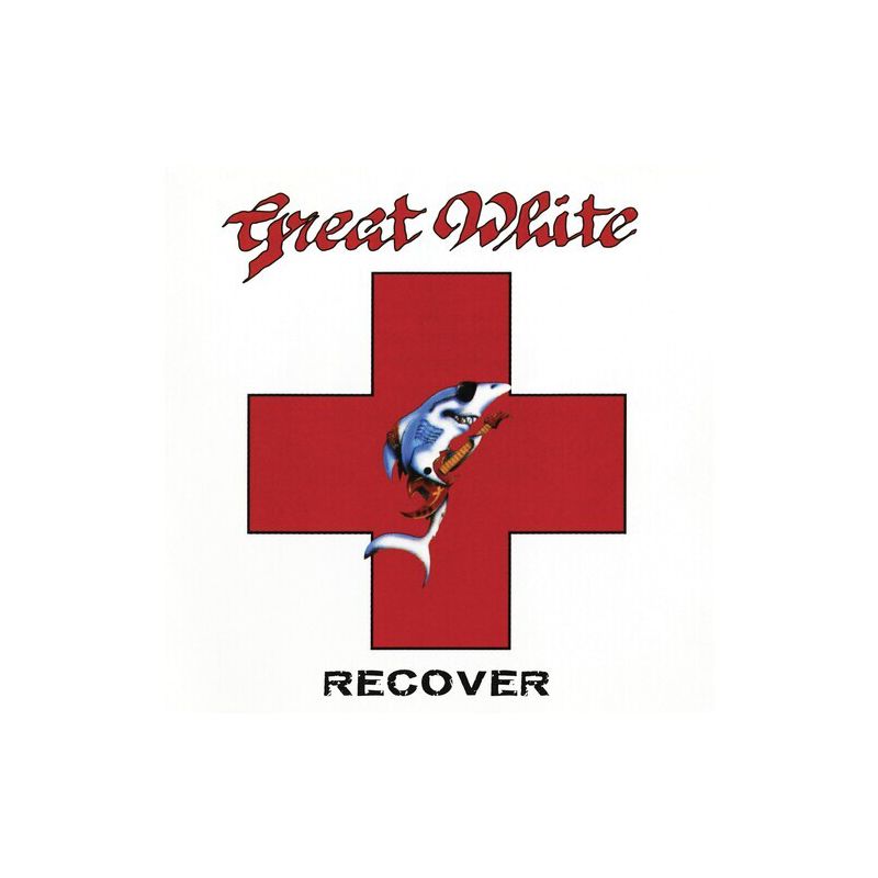 Great White - Recover - Red/white Splatter (Vinyl), 1 of 2