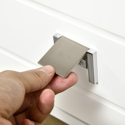 Modern White Hall Tree with Bench and Shoe Storage