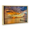 Stupell Industries Sunset and Ocean Clouds Floating Frame Canvas Art - 2 of 4