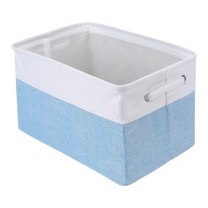REGALWOVEN Fabric Collapsible Lightweight Open Storage Bins 15 x 10.2 x 9.8 Inch 3 Packs - 1 of 4