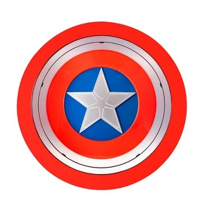 Jazwares Marvel Kids' Captain America 12" Shield Halloween Costume Weapons - Red - 1 of 4