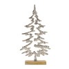 Melrose Metal Pine Tree Outline (Set of 3) - 3 of 4