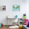 Stupell Industries Kid's Favorite Animals World Map Framed Giclee Art - 3 of 4