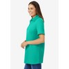 Woman Within Women's Plus Size Perfect Short-Sleeve Polo Shirt - image 4 of 4