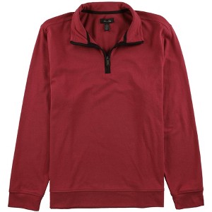Tasso Elba Mens Piped 1/4 Zip Pullover Sweater - 1 of 1
