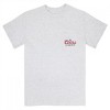 Mens Coors Light Mountain Pocket Logo with Rear Logo Print Grey T-Shirt - 3 of 4