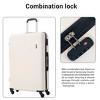 AENKYO 9-Piece Hardshell Luggage Set ( 20" 24" 28" ) with Spinner Suitcases, Lightweight ABS+PC Carry on Luggage for Air Travel - 4 of 4