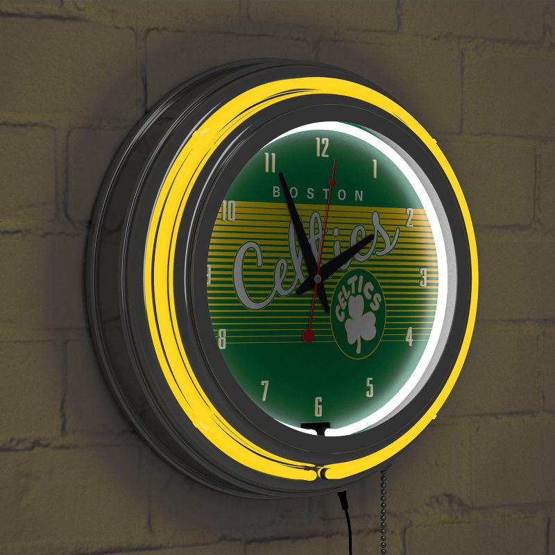 NBA Boston Celtics Team Logo Wall Clock, 5 of 7