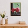 18" x 24" Window Shopping Rose by Fred Szatkowski Framed Canvas Wall Art - Amanti Art: Modern Lithograph, Sawtooth Back Mount - 4 of 4