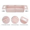 Unique Bargains Extendable Over the Sink Strainer Fruit Vegetable Wash Basket Adjustable Colander for Kitchen Plastic - 4 of 4
