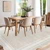 Coucheta Modern Kitchen Runner Rug Non-Slip Stain Resistant Washable Low Pile Floor Mat for Bathroom Bedroom Entryway,Multi-Color & Size - 3 of 4
