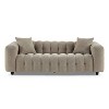 MINIMORE Modern 89.4''W Betty 3Seater Square Arms Chesterfield Sofa - 4 of 4